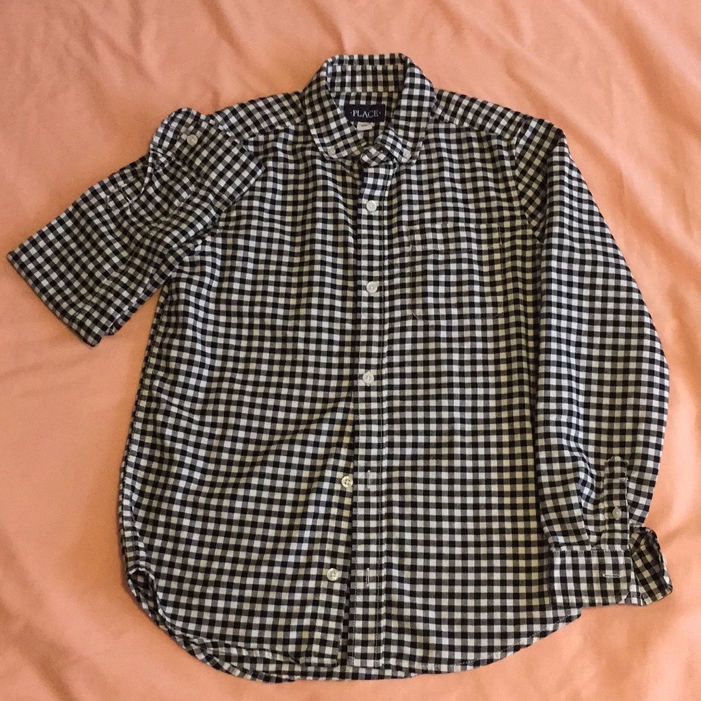 Plaid Button-Up